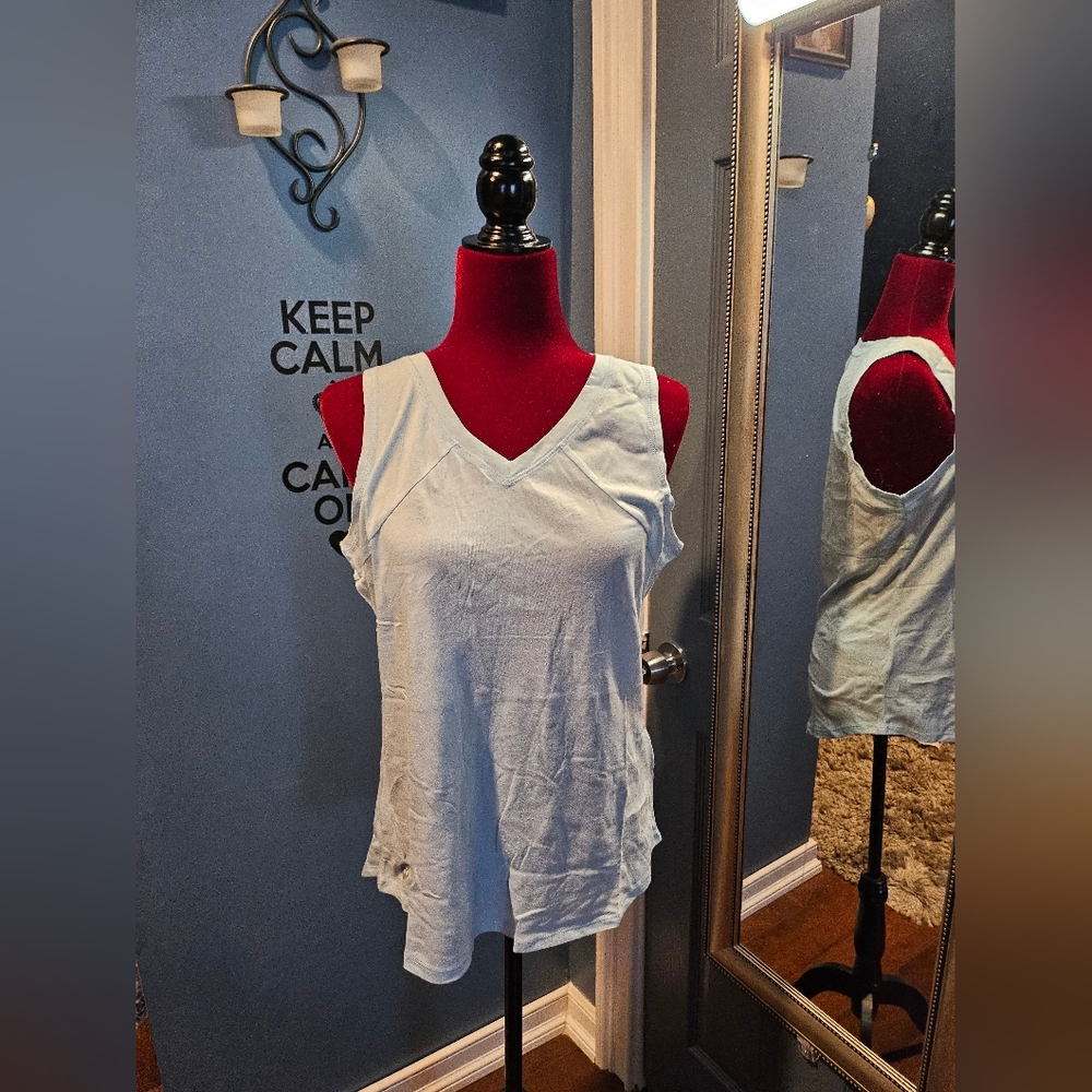 Soulgani active sleeveless t-shirt sz medium